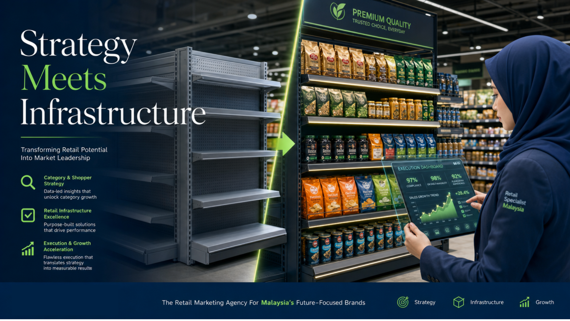 Merchandising Solution vs Display Rack Supplier Selangor What’s Different?